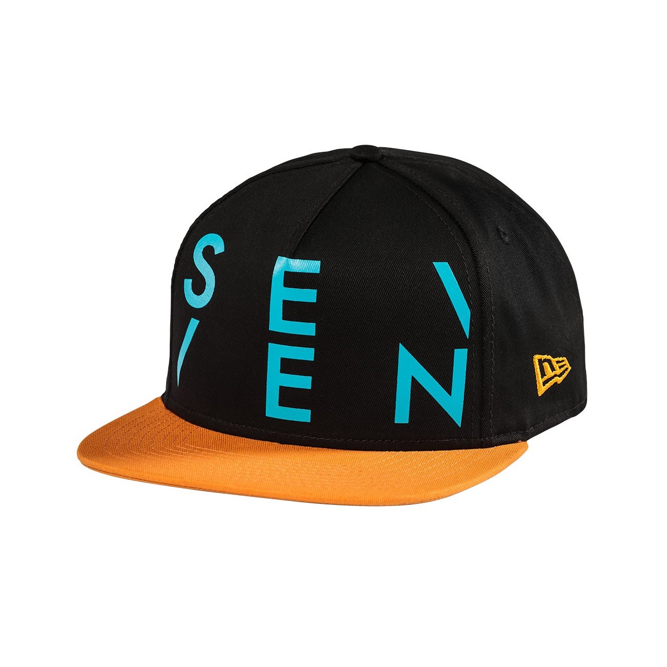 SEVEN MX - HAT - CROSSOVER HAT BLACK BLUE OSFM